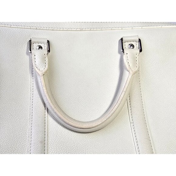 LOUIS VUITTON Leather Speedy Shoulder Bag Veau Cachemire SC Bag PM Vanille LV - Picture 10 of 16